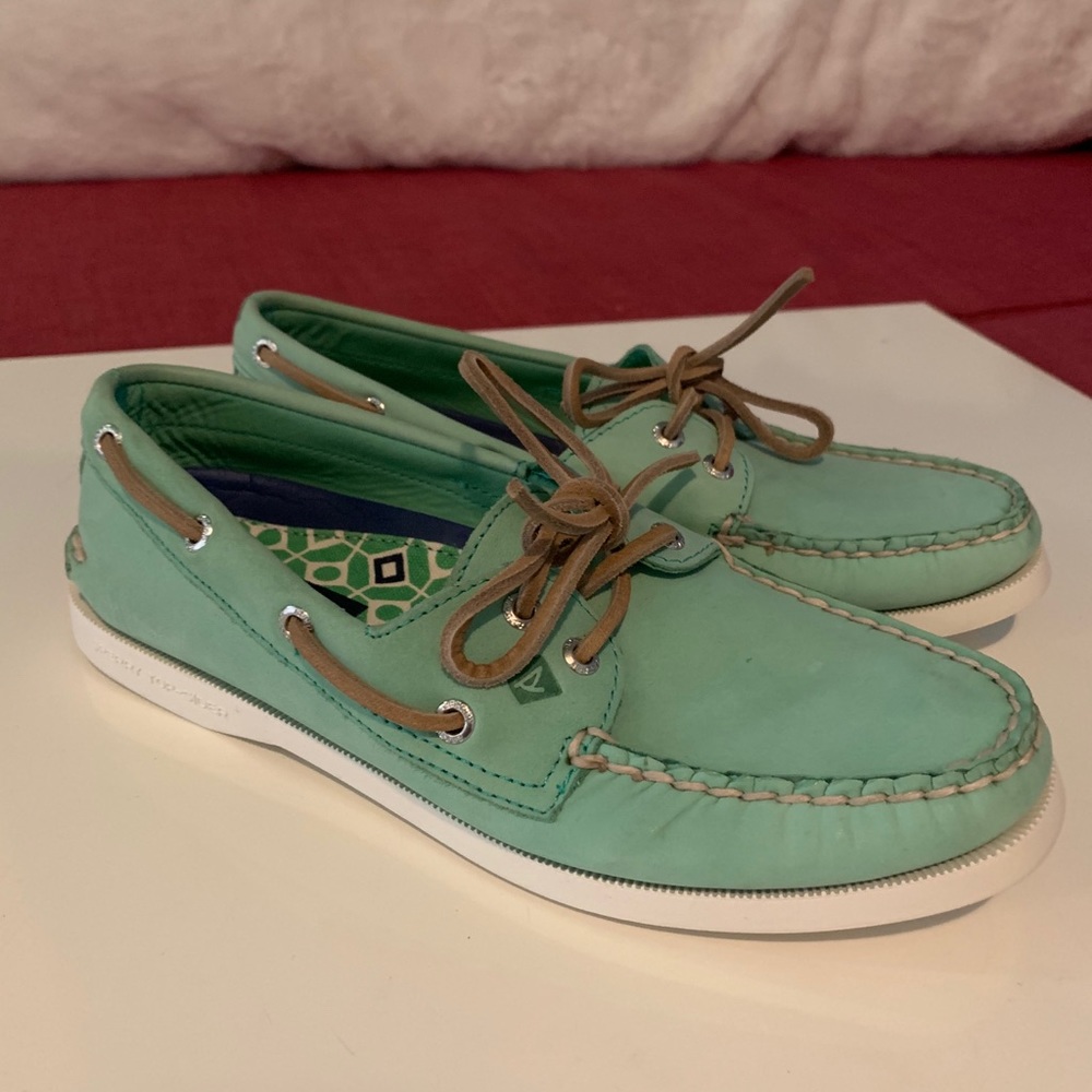 Sperry Authentic Original Boat Shoe - Aqua